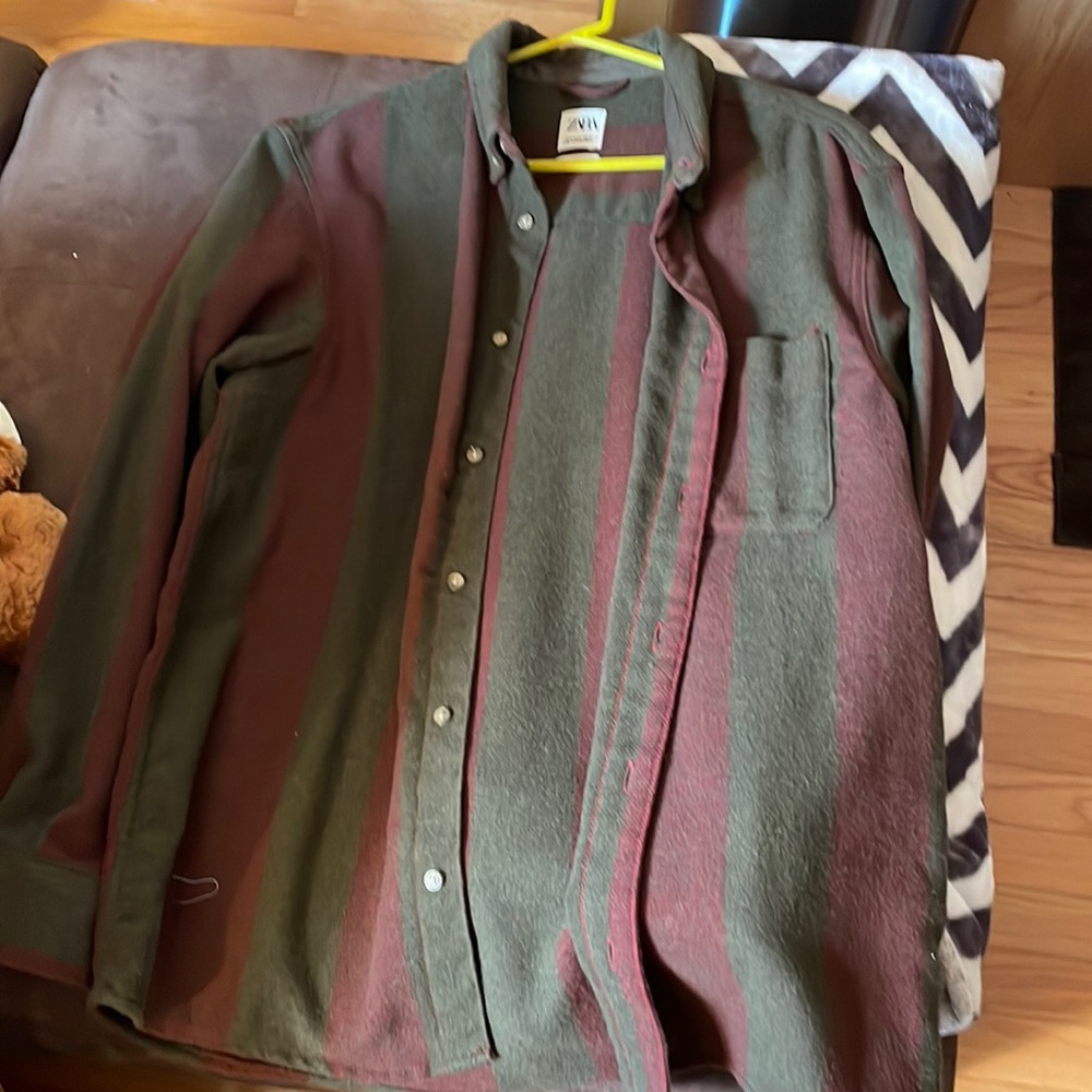 Zara shirt jacket